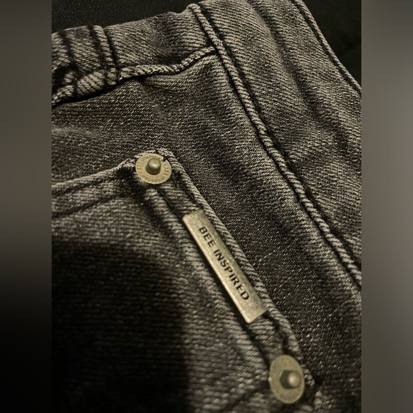 Bee Inspired men’s Serrano jeans slim straight fit 34/30 new with tags - Picture 4 of 6